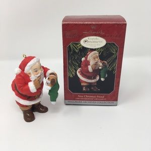 Hallmark keepsake ornament Santa Winter